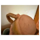 Collection of 8 Studio Art Pottery Pitchers, Cups and Creamers - Signed