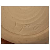 Collection of 8 Studio Art Pottery Pitchers, Cups and Creamers - Signed