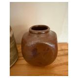 Set of 3 Signed Studio Pottery Jars and Vases