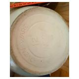 Set of 4 Vintage Stoneware Mixing Bowls Including McCoy and Handcrafted Designs