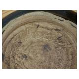 Handmade Pottery Bowl and Vase Set with Artist Signatures