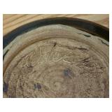 Handmade Pottery Bowl and Vase Set with Artist Signatures