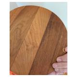 Collection of Wooden Bowls, Plates, and Kitchenware