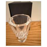Orrefors Residence Crystal Vase by Olle Alberius 16cm with Box