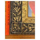 Framed Portrait Painting of Hazel de Medici with Ornate Gilt Frame