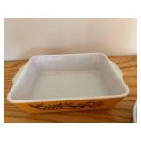 Vintage Pyrex Baking Dish and Mixing Bowl Set