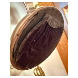 Pair of Brushed Metal Modern Table Lamps