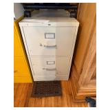 Set of 3 Metal Filing Cabinets