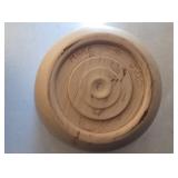 Hand-Turned Box Elder Vase and Maple Bowl Set by J. Leck