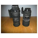 Sigma 50-500mm DG OS HSM and 150mm f2.8 APO Macro DG HSM Lenses Bundle