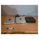 Lot of 3 Apple Mac Mini Computers Mixed Generations