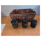 Camera Lens Set: Tokina 12-24mm, Nikon AF-S 35mm f/1.8G, Kenko Extension Tubes