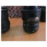 Camera Lens Set: Tokina 12-24mm, Nikon AF-S 35mm f/1.8G, Kenko Extension Tubes