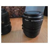 Camera Lens Set: Tokina 12-24mm, Nikon AF-S 35mm f/1.8G, Kenko Extension Tubes