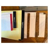 Large Office Supplies Lot with Tape, Pens, Sticky Notes, and Legal Pads