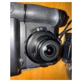 Nikon Camera with Laowa Lens, Vello BG-N21 Grip, Case, and Accessories