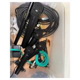 Camera and Microphone Accessories Lot with Cables, Microphones, and Mounts