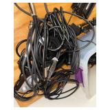 Camera and Microphone Accessories Lot with Cables, Microphones, and Mounts