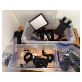 Assorted Camera Mounts, Lighting, and Accessories Bundle
