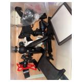 Assorted Camera Mounts, Lighting, and Accessories Bundle
