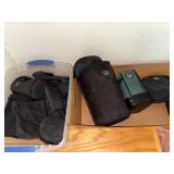 Collection of Assorted Tamrac Camera Lens Cases and Pouches