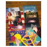 Large Collection of Vintage Vinyl Records Assorted Artists