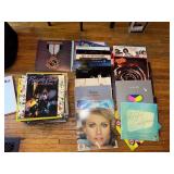Large Collection of Vintage Vinyl Records Assorted Artists