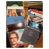Large Collection of Vintage Vinyl Records Assorted Artists