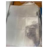 Collection of Clear 9-Pocket Card Binder Sleeves
