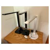 Set of 3 TaoTronics LED Desk Lamps with Power Adapters