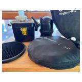 Assorted Photography Lighting and Camera Accessories Collection