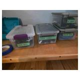 Collection of HDMI, Audio, AV, Ethernet Cords and Assorted Batteries