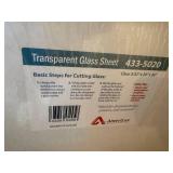Transparent Glass Sheet 3/32in x 24in x 36in by AmeriLux