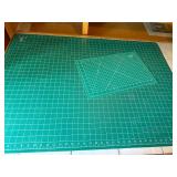 Lot of 2 Cutting Mats Including 36x24 Inch and 18x12 Inch