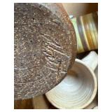 Handmade Studio Pottery Tea Set and Mugs Collection Signed