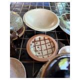 Collection of Handcrafted Studio Pottery Bowls, Jugs, and Vessels