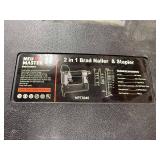 NEU MASTER 2-in-1 Brad Nailer and Stapler in Case