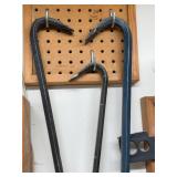 Set of 3 Heavy Duty Crowbars for Demolition and Prying