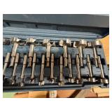 Forstner Drill Bit Set with Blue Storage Case