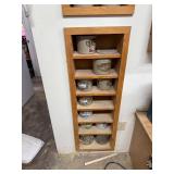 Collection of Country Crock and Spreadable Butter Tubs with Assorted Nails and Hardware