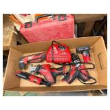 Milwaukee Cordless Power Tool Set with Charger and Case