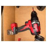 Milwaukee M18 Cordless Drill, Impact Driver, Flashlight, Chargers, and Bag Set