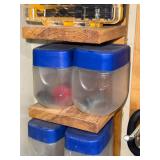 Collection of DeWalt and Bosch Drill Bit Sets with Storage Cases