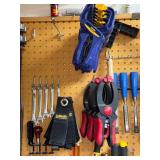 Comprehensive Hand Tool Collection with Clamps, Pliers, Hammers, and More