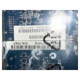 Lot of 1 PCI Graphics Card and 3 Desktop RAM Sticks
