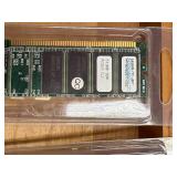 Lot of 1 PCI Graphics Card and 3 Desktop RAM Sticks