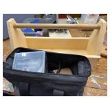 Rockwell SoniCrafter Oscillating Tool with Accessories and Wooden Tote