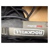 Rockwell SoniCrafter Oscillating Tool with Accessories and Wooden Tote