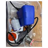 Hakko Soldering Station with Accessories and Solder Wire