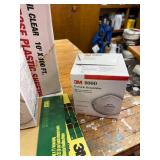 3M 8000 Particle Respirator Boxes and Multi-Purpose Plastic Sheeting Set